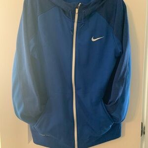 Nike Therma-Fit zip up hoodie.